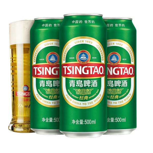 青岛啤酒经典 500ml×6罐